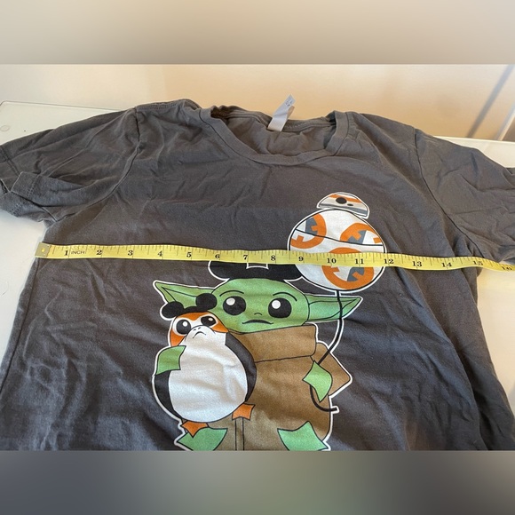 5$ ADD ON! Very unique custom made Grogu t-shirt - Picture 3 of 6